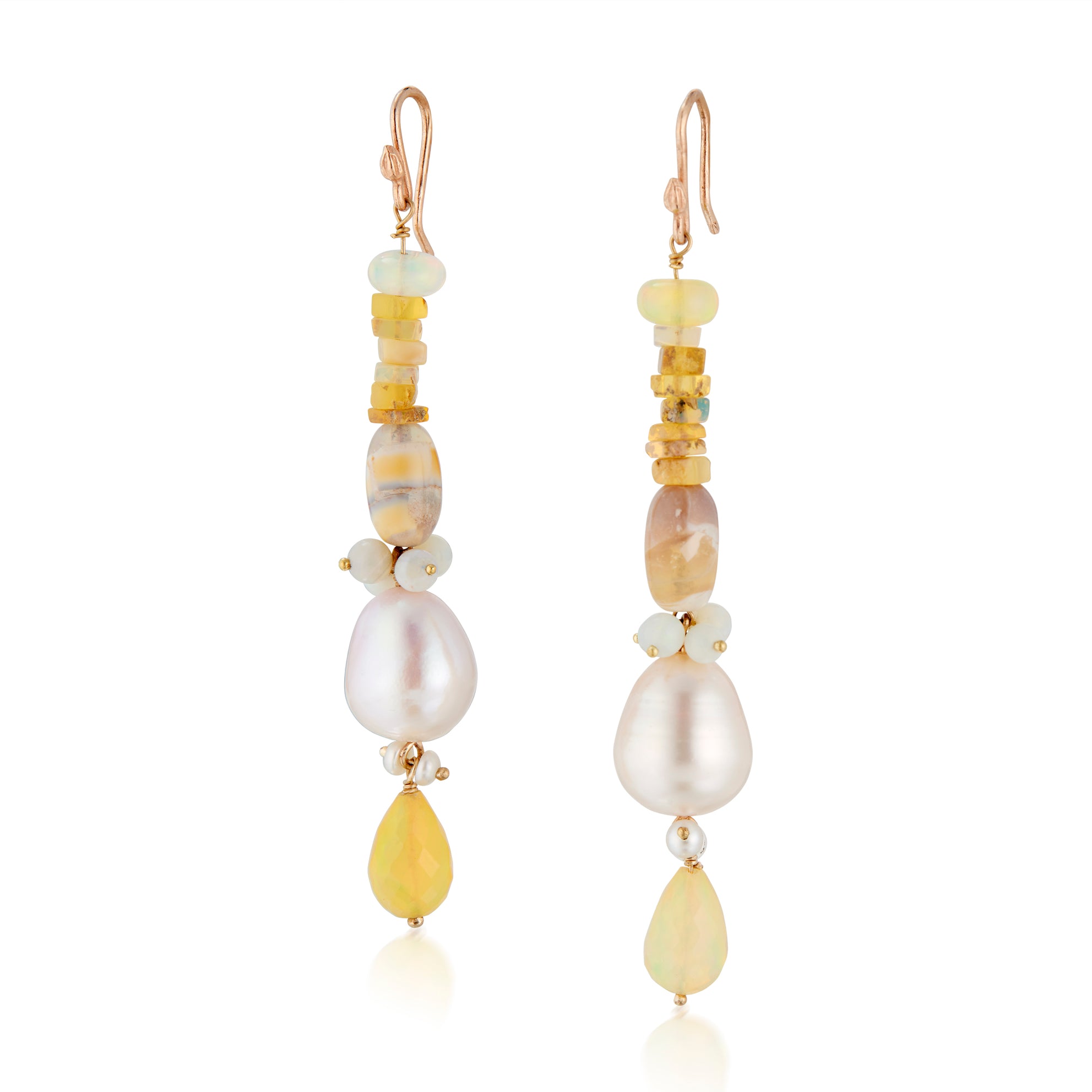 Opal Dangle Earrings