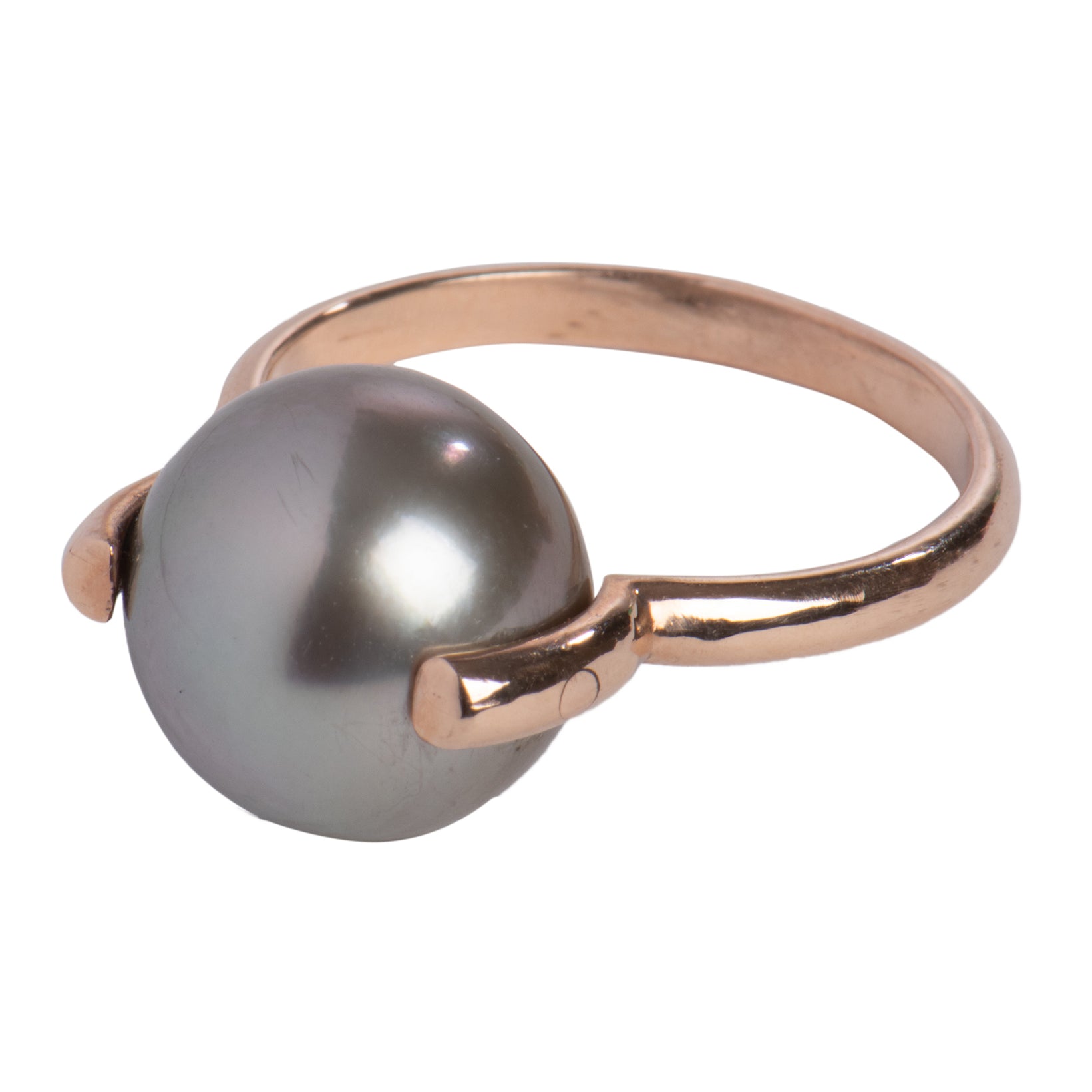 Taupe Tahitian 14k Pink Gold