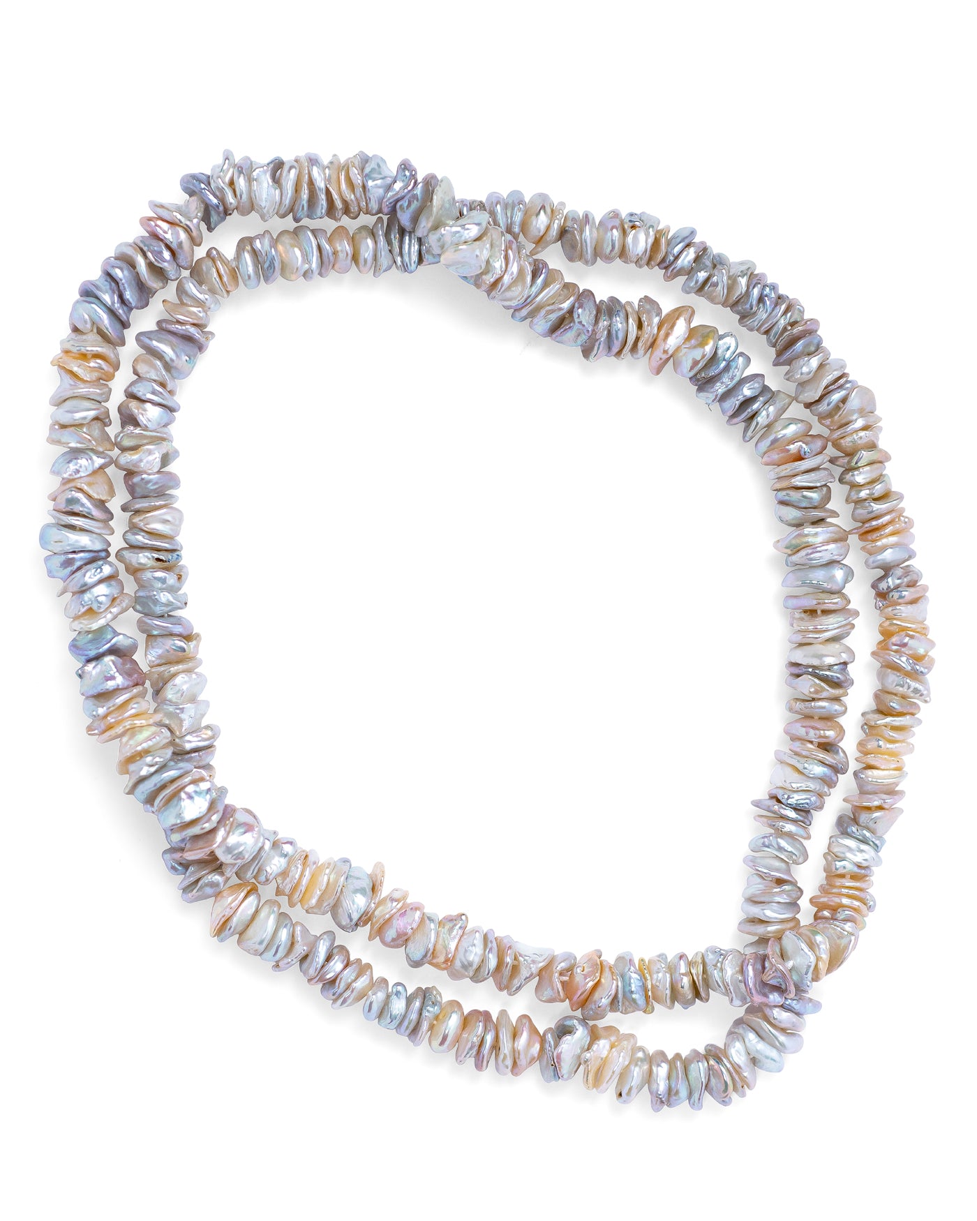 Freshwater Slice Necklace