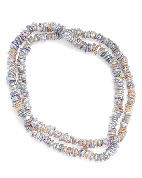 Freshwater Slice Necklace