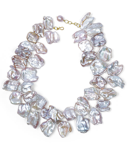 Freshwater Ruffle Necklace