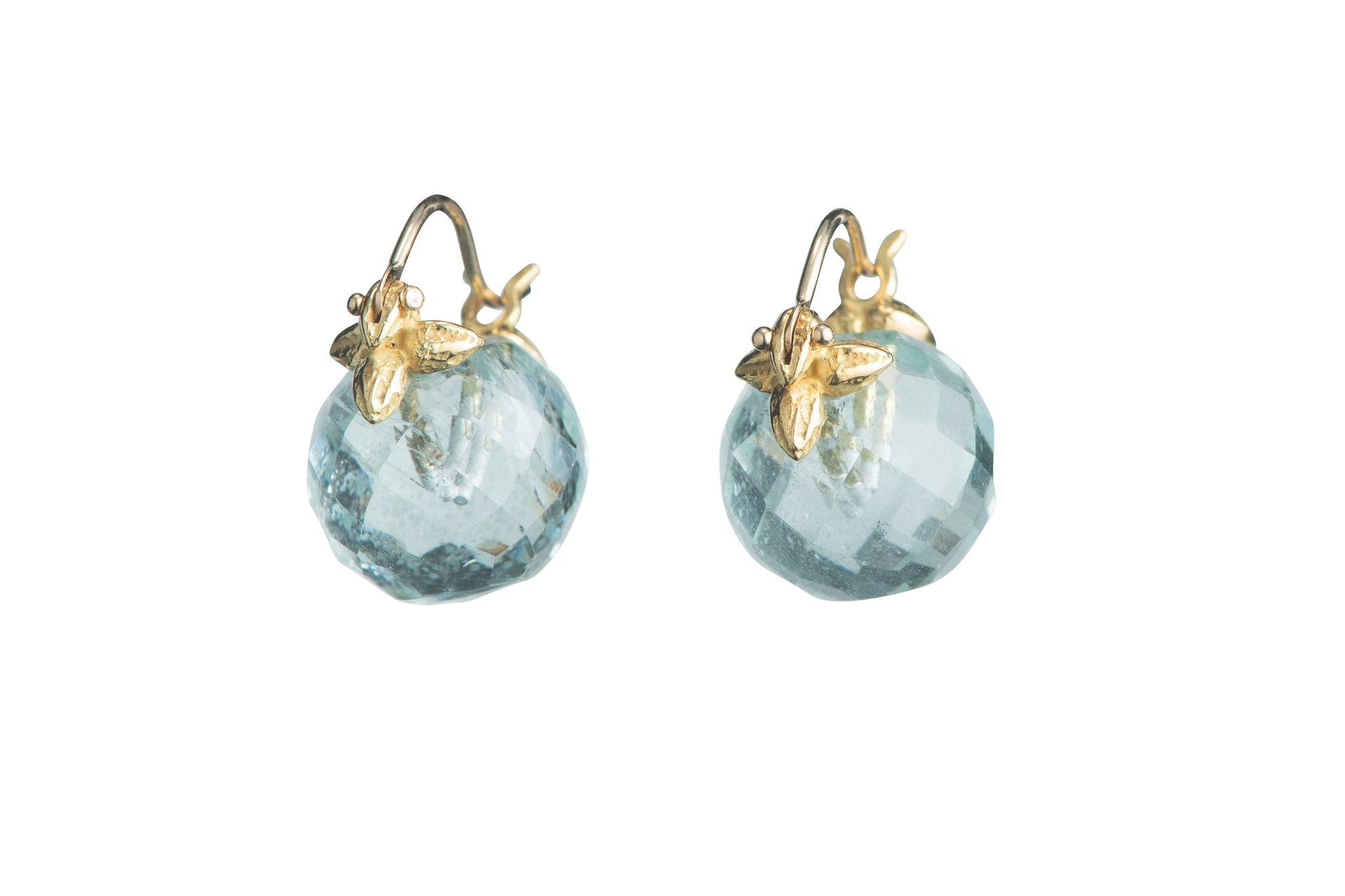 Clear Pale Blue Faceted Aquamarine Flyer