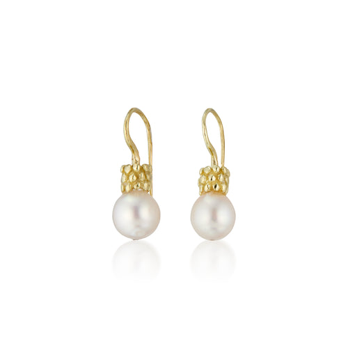 Baby White Pearl Raspberries 18k