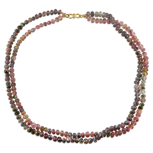 Tourmaline Double Strand Necklace
