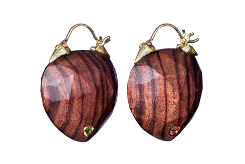 Walnut Flyer Earrings